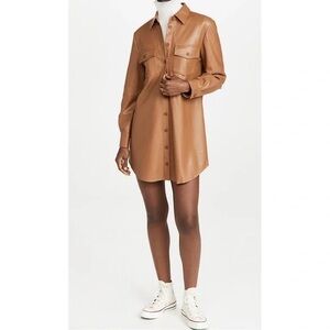 BB Dakota by Steve Madden Tan Shirt Dress NWOT